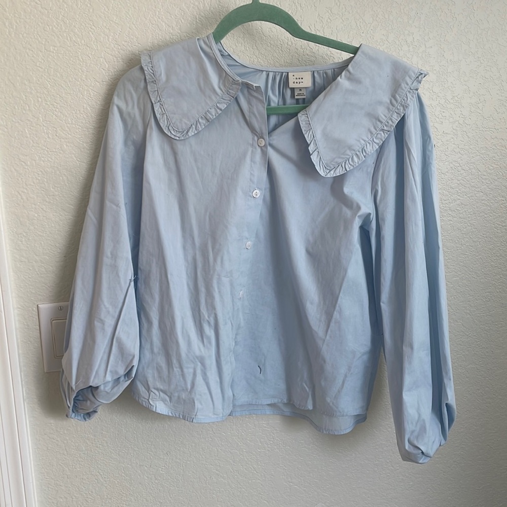 Blue blouse